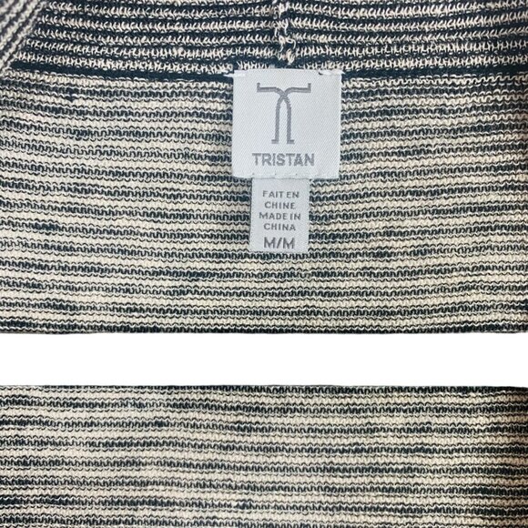 Drape Knit sleeveless vest Black/Gray/Short Sleeve Wrap Jacket Shawl Tristan - Picture 2 of 15